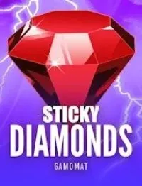 sticky diamonds game logo