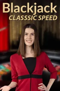 blackjack classic speed game logo